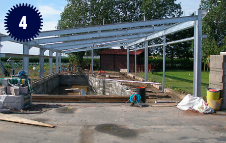 Stage 4 of Swimming Pool Building Process